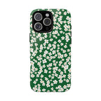 Emerald Bloom iPhone Case