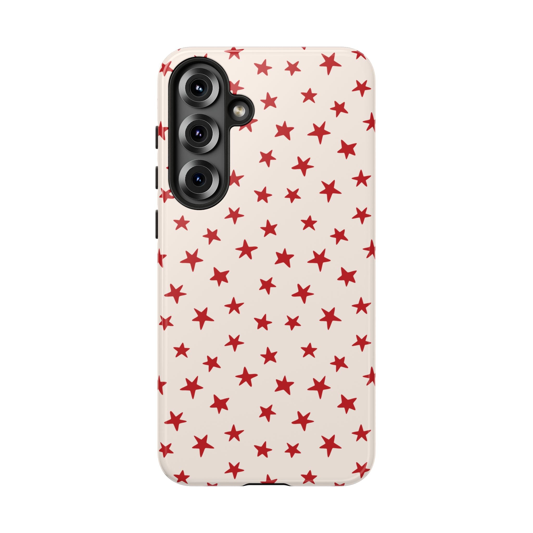 Starstruck Red Stars Galaxy Case