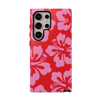 Aloha | Red Tropical Floral Case