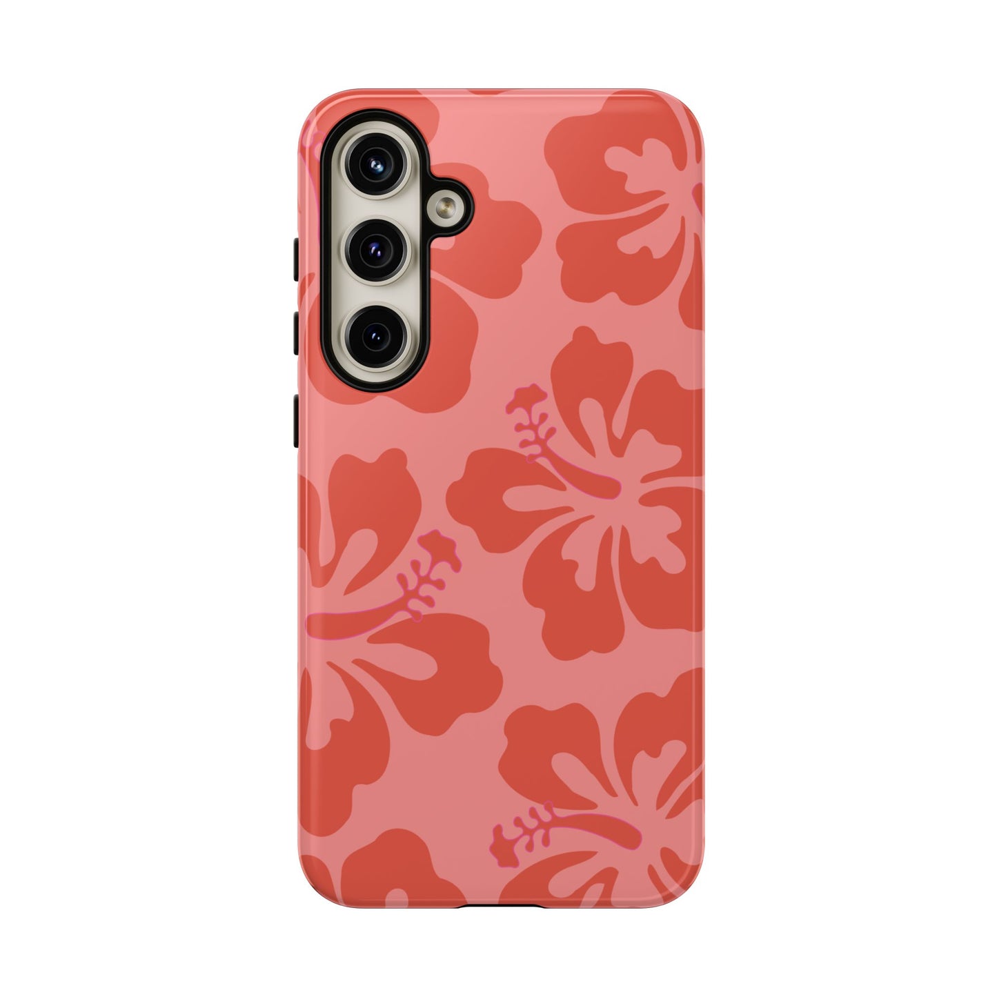 Island Life | Orange Hibiscus Floral Case