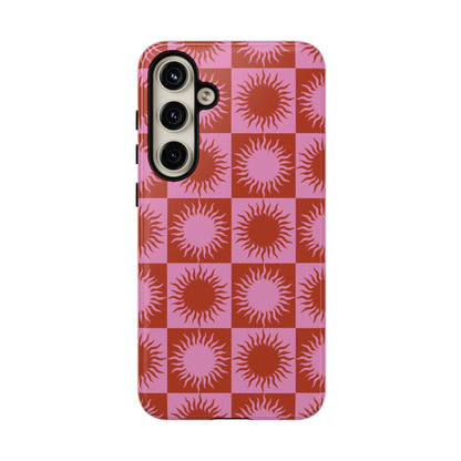 Soleil | Pink & Orange Sun Case