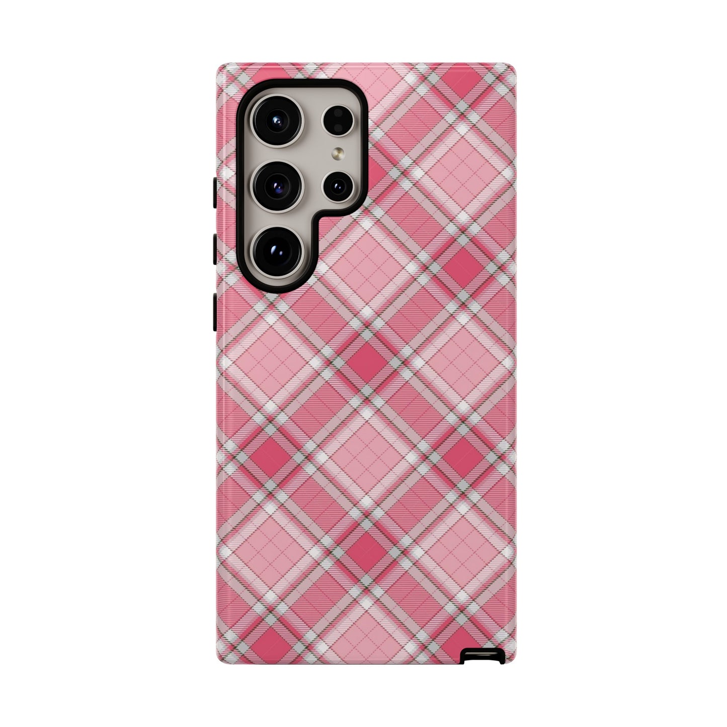 Clueless | Pink Y2K Plaid Case