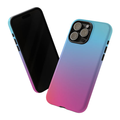 Beyond the Horizon | Blue-Pink Ombré Case