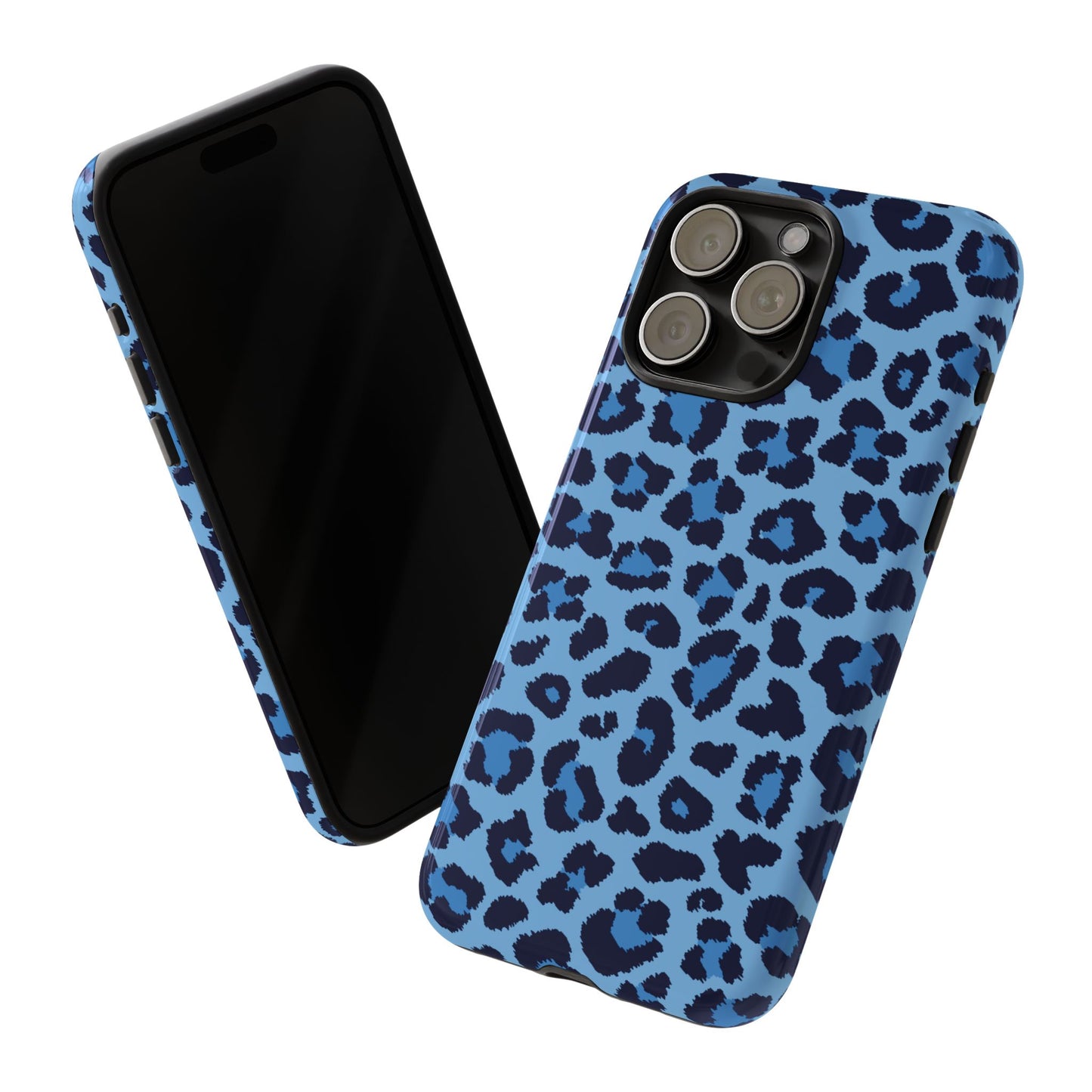 Blue Leopard | Bold Y2K Animal Print Case