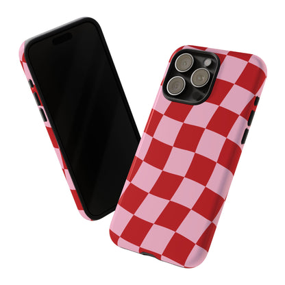 In Check | Wavy Checkerboard Case