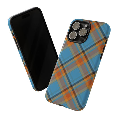 Cozy | Blue Plaid Case