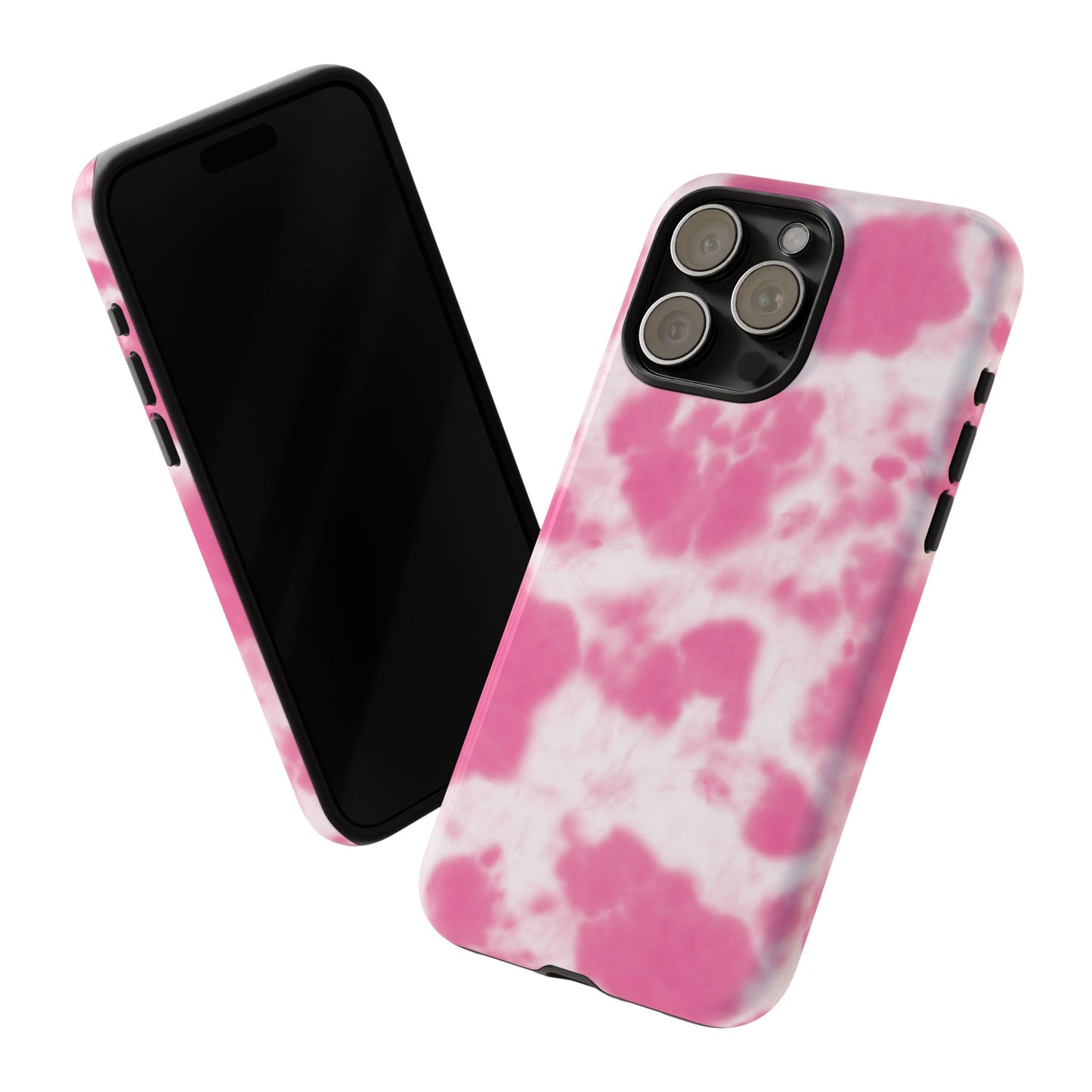 Strawberry Cow | Pink Cow Print iPhone Case