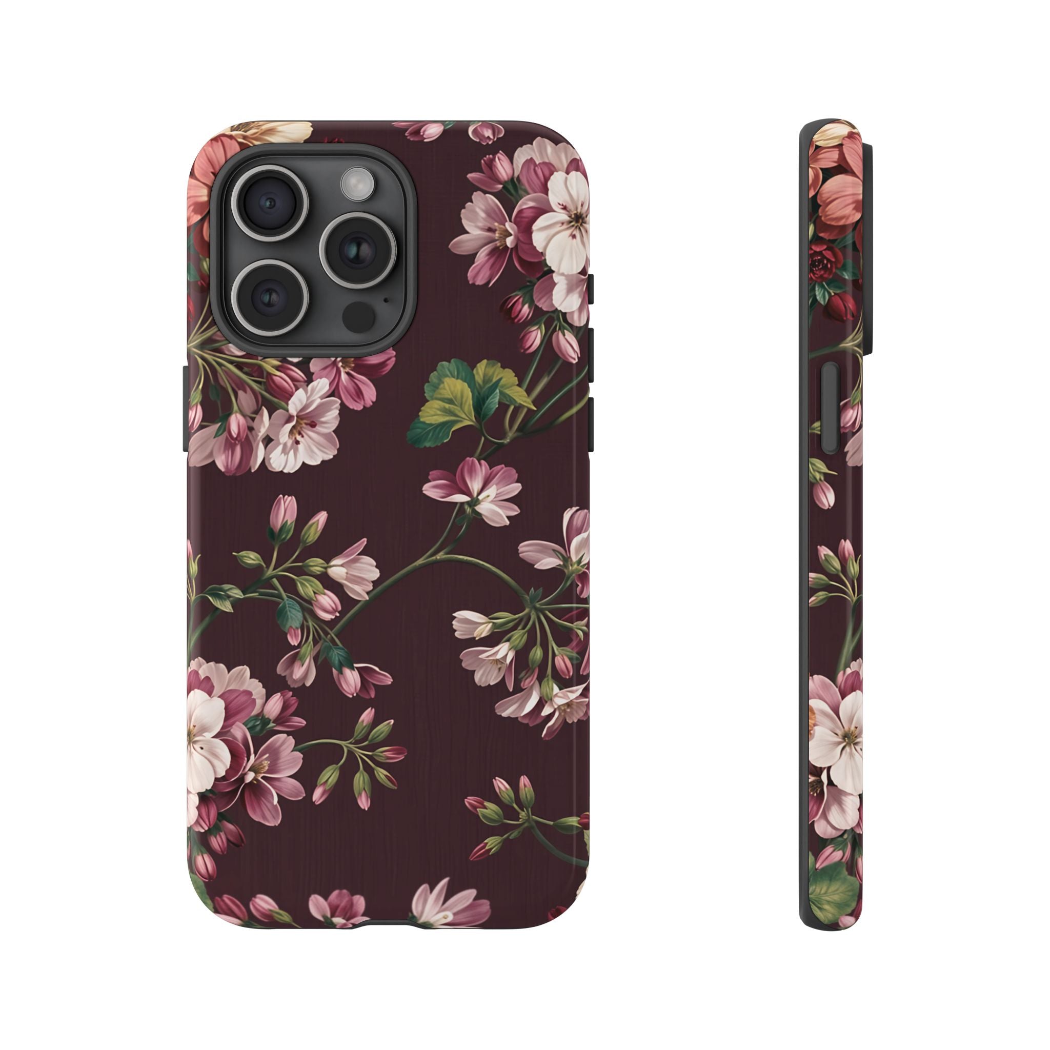 Flower Glam Floral iPhone Case