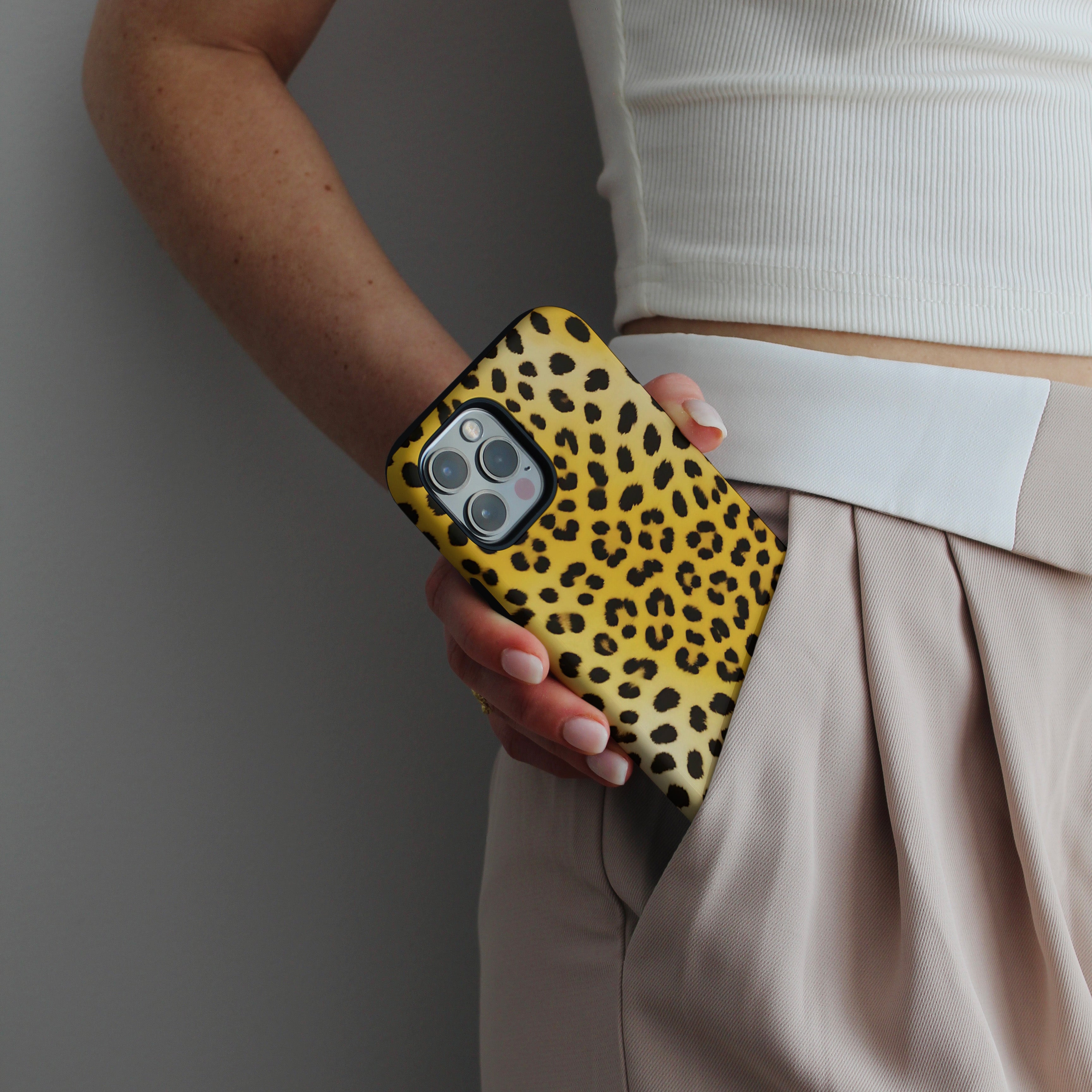 Wild One | Coque iPhone à imprimé léopard