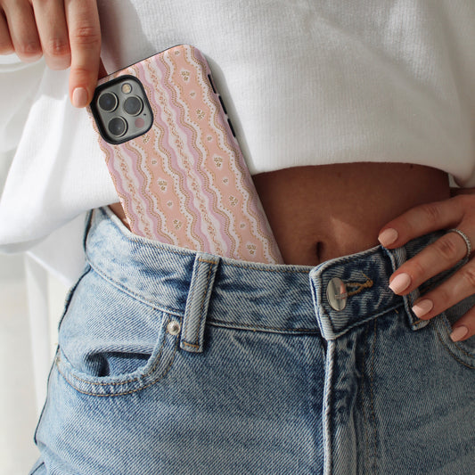 Funda para iPhone con estilo shabby chic y coqueta