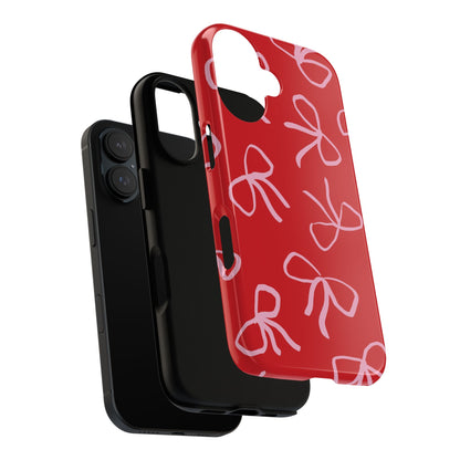 Ribbons & Bows | Red Coquette Case