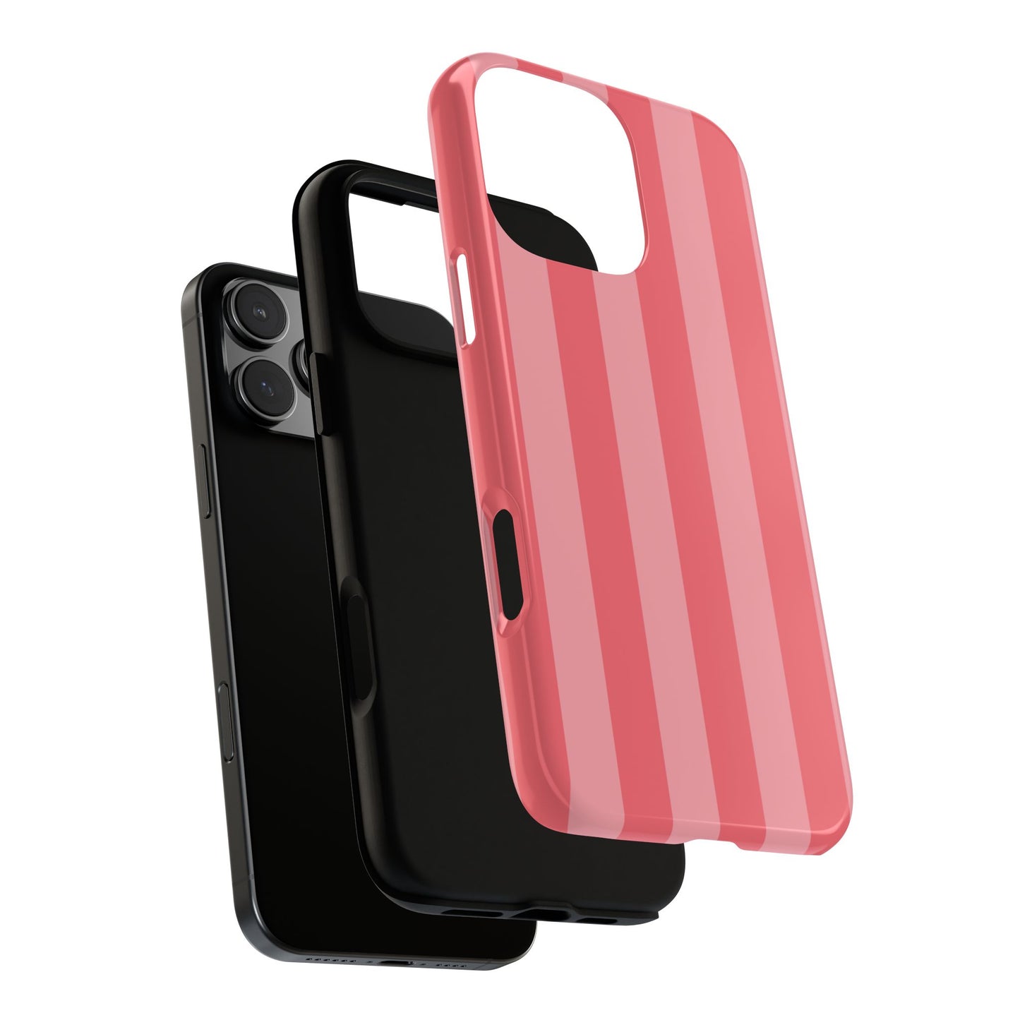 Summer in the Hamptons | Pink Striped iPhone Case