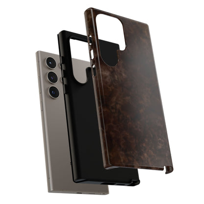 Espresso | Brown Marbled Galaxy Case