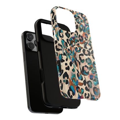 Funda para iPhone con estampado de leopardo de acuarela | Dreamy Leopard