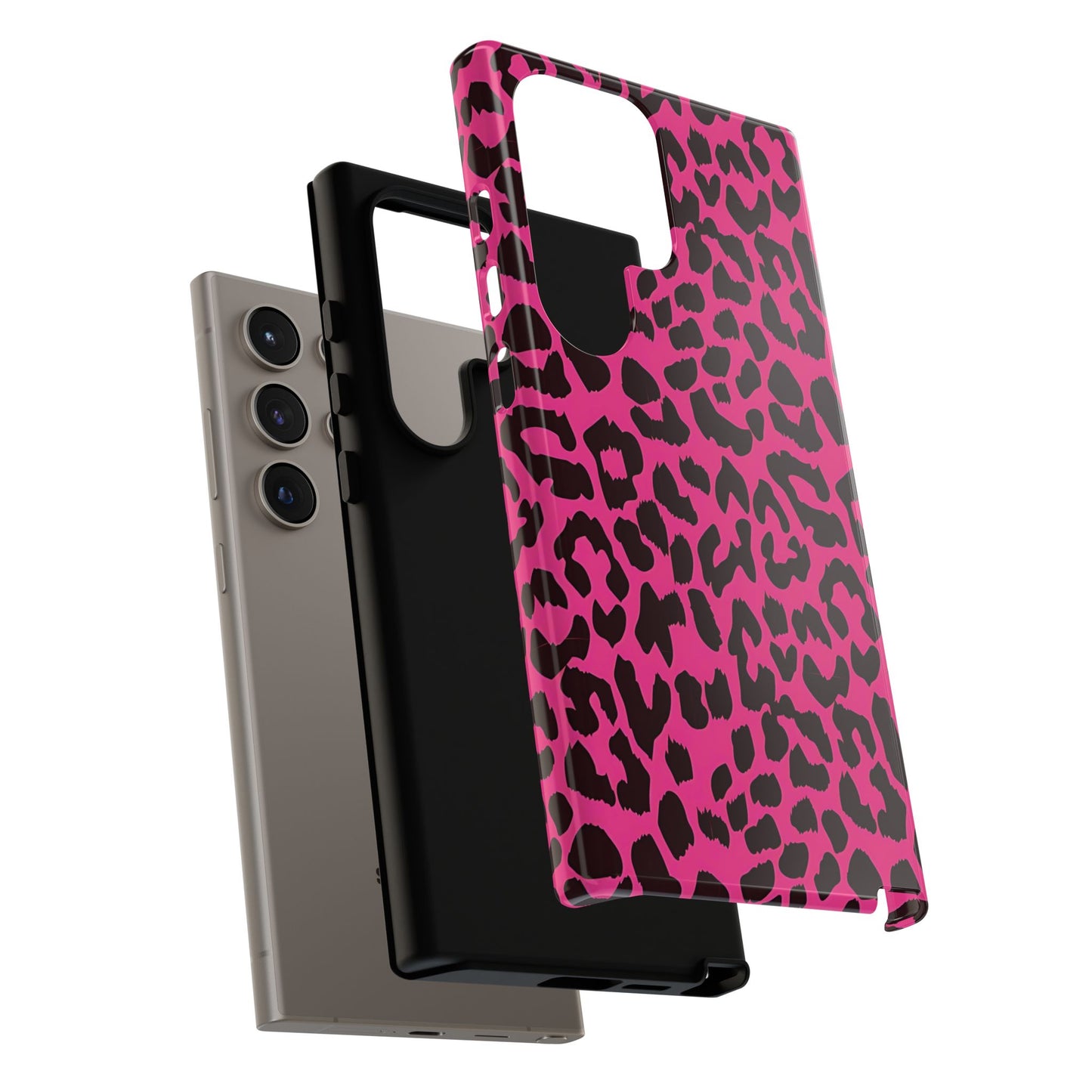 Catwalk | Pink Leopard Galaxy Case