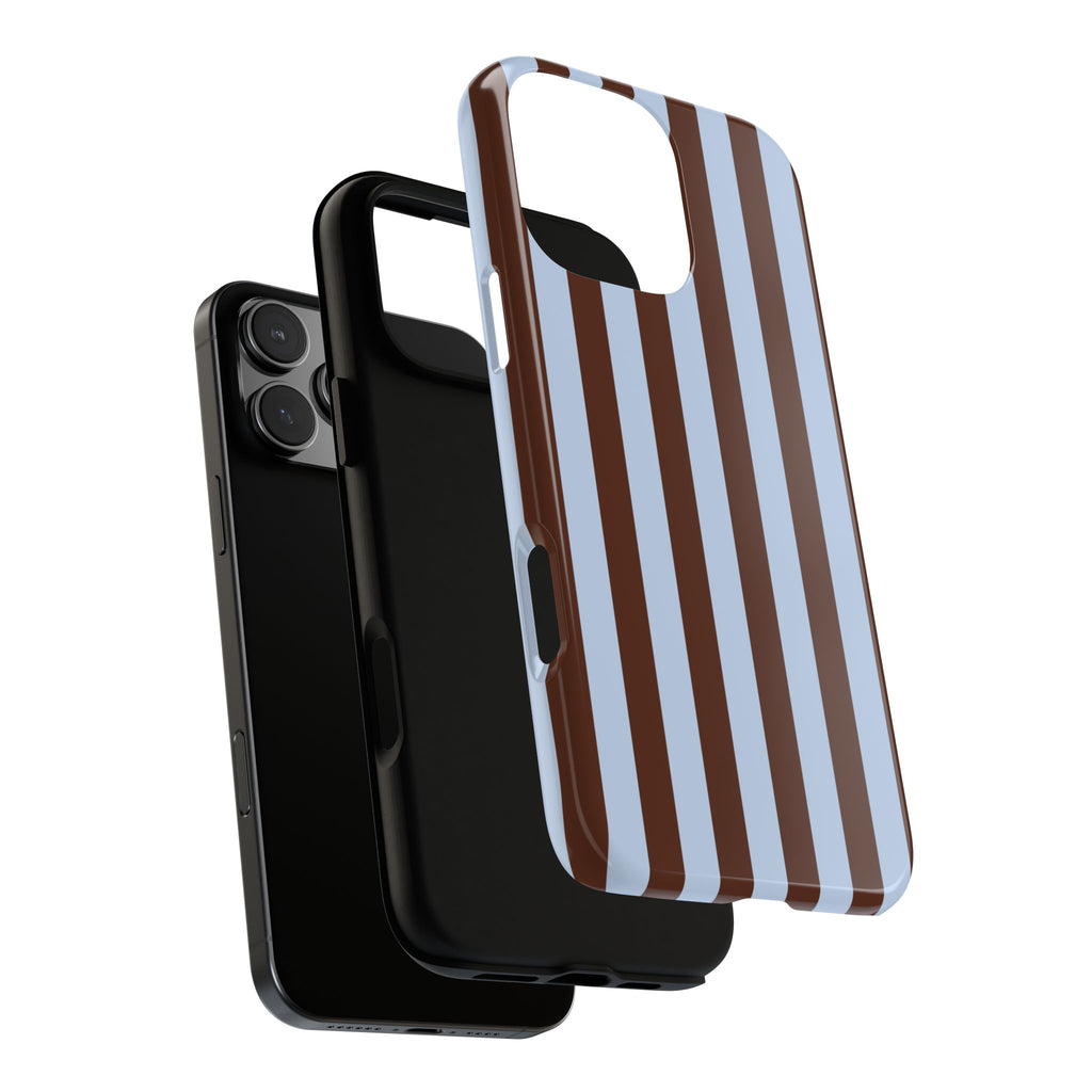 Mocha Stripe Phone Case