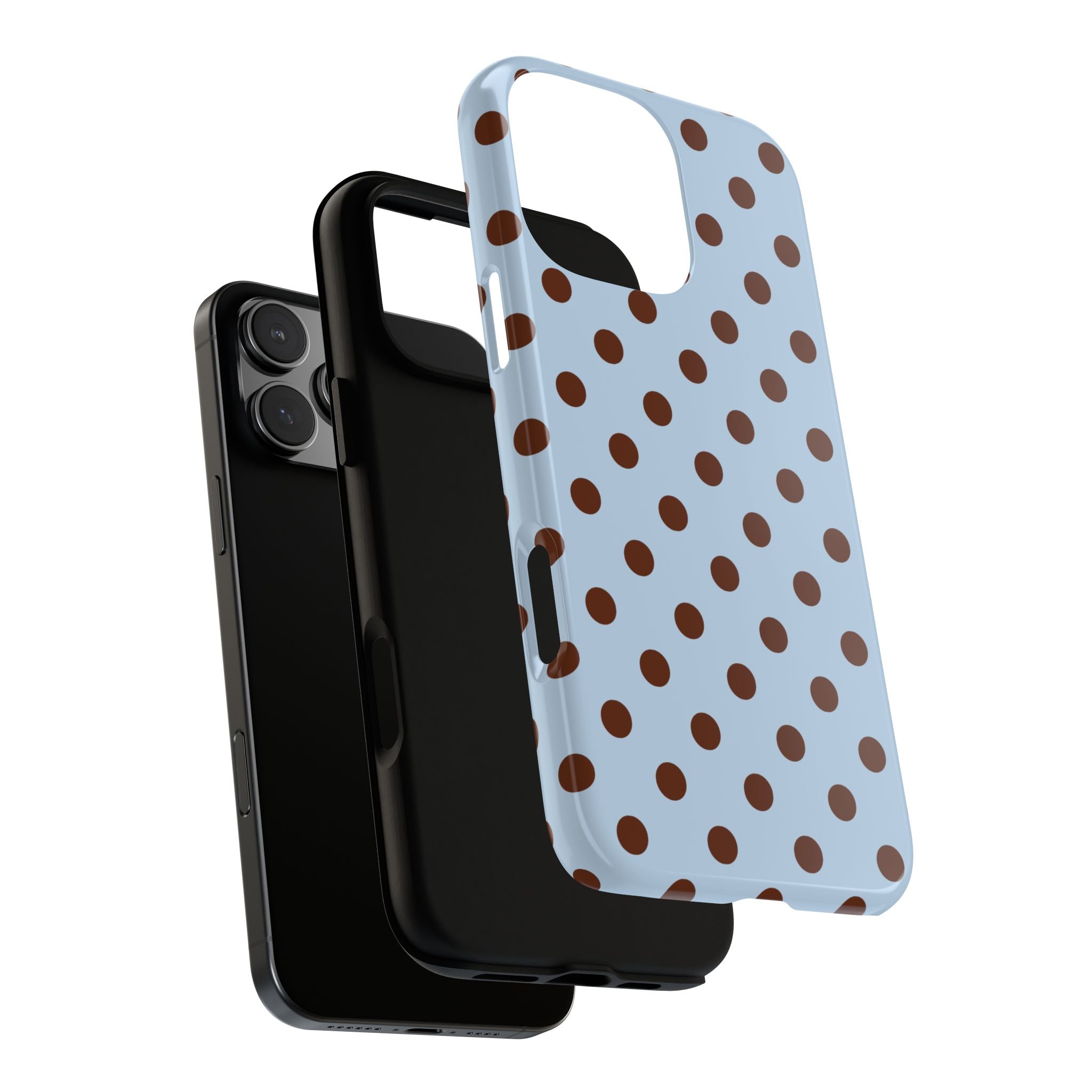 Mocha Dot iPhone Case