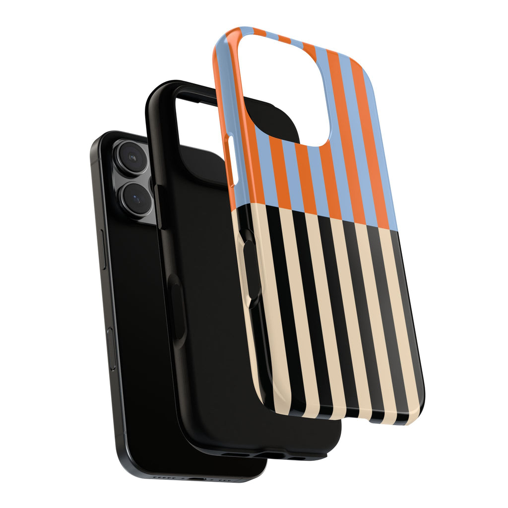 Colorblock Stripe iPhone Case