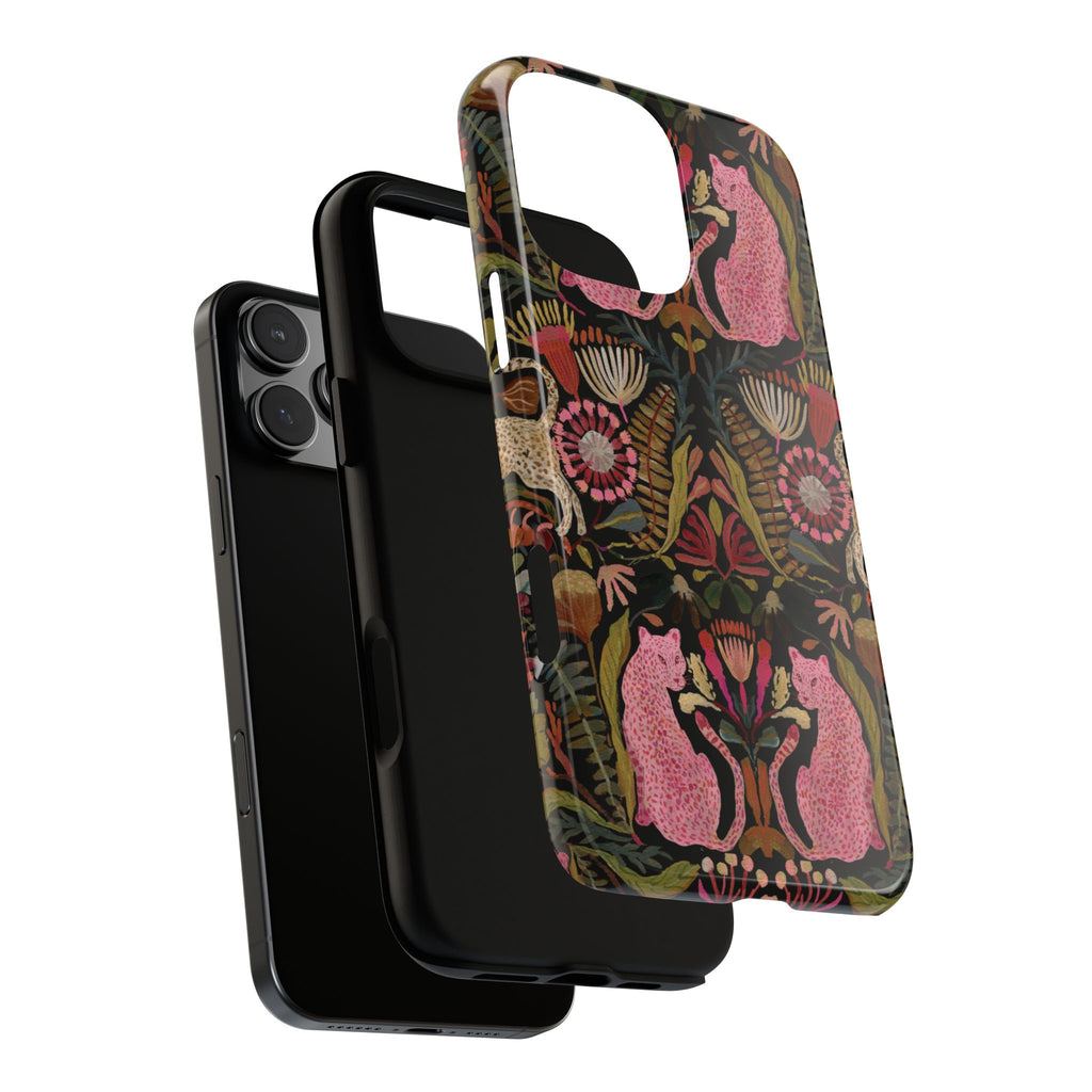 Leopard Garden iPhone Case