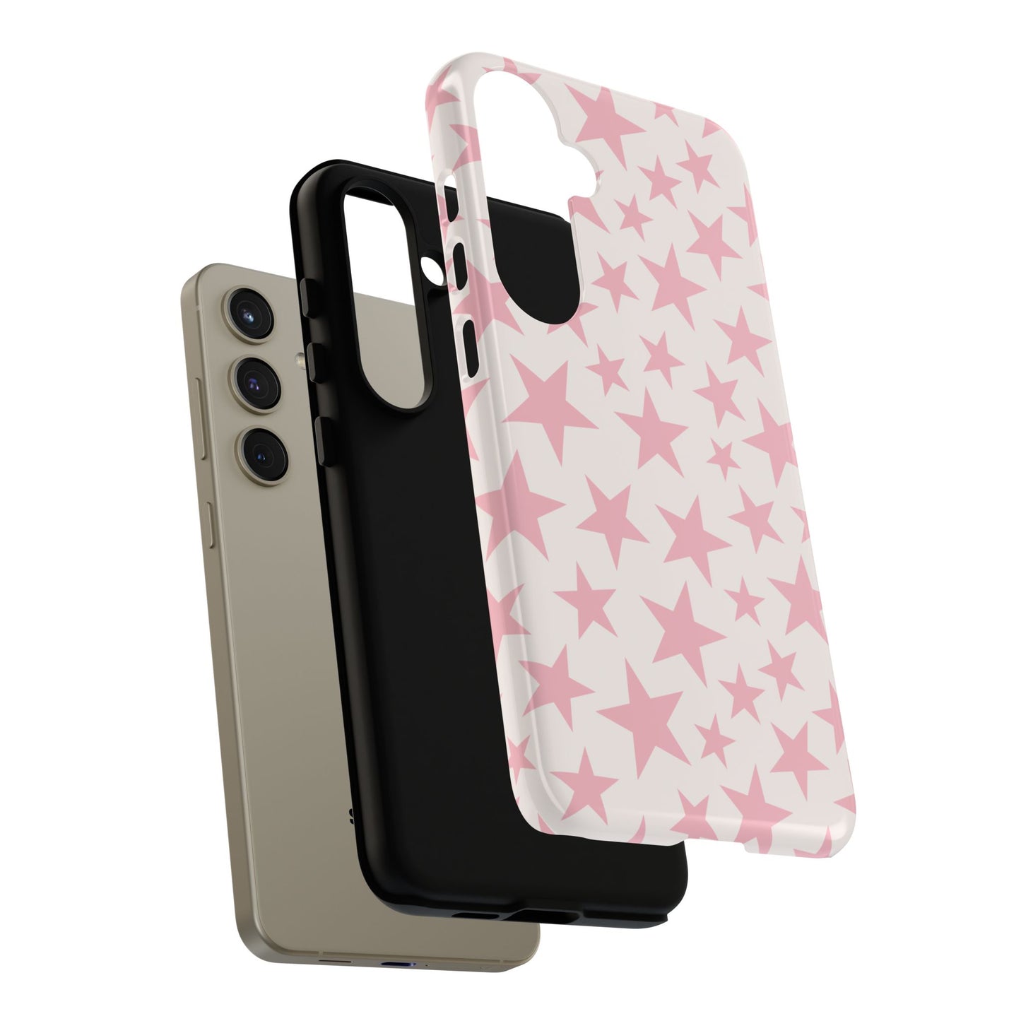 Shining Star | Pink & White Y2K Case