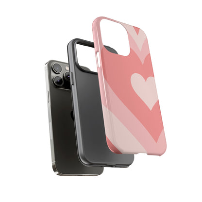 Blushing Heart | Pink Y2K Heart Case