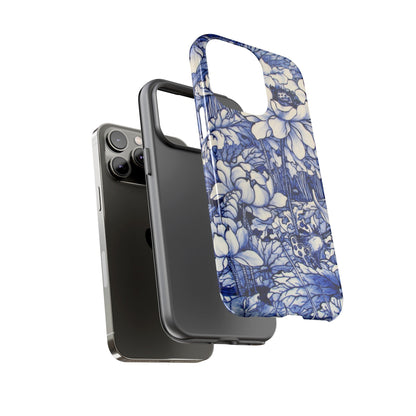 Delft Blue | Dutch Pottery Floral Print Case