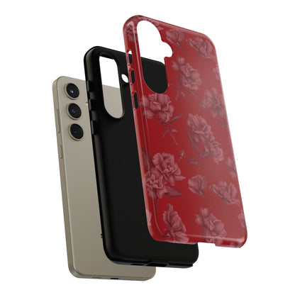 Roses Are Red | Red Floral Case