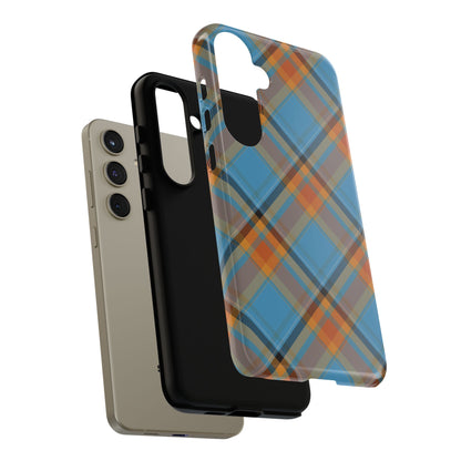 Cozy | Blue Plaid Case