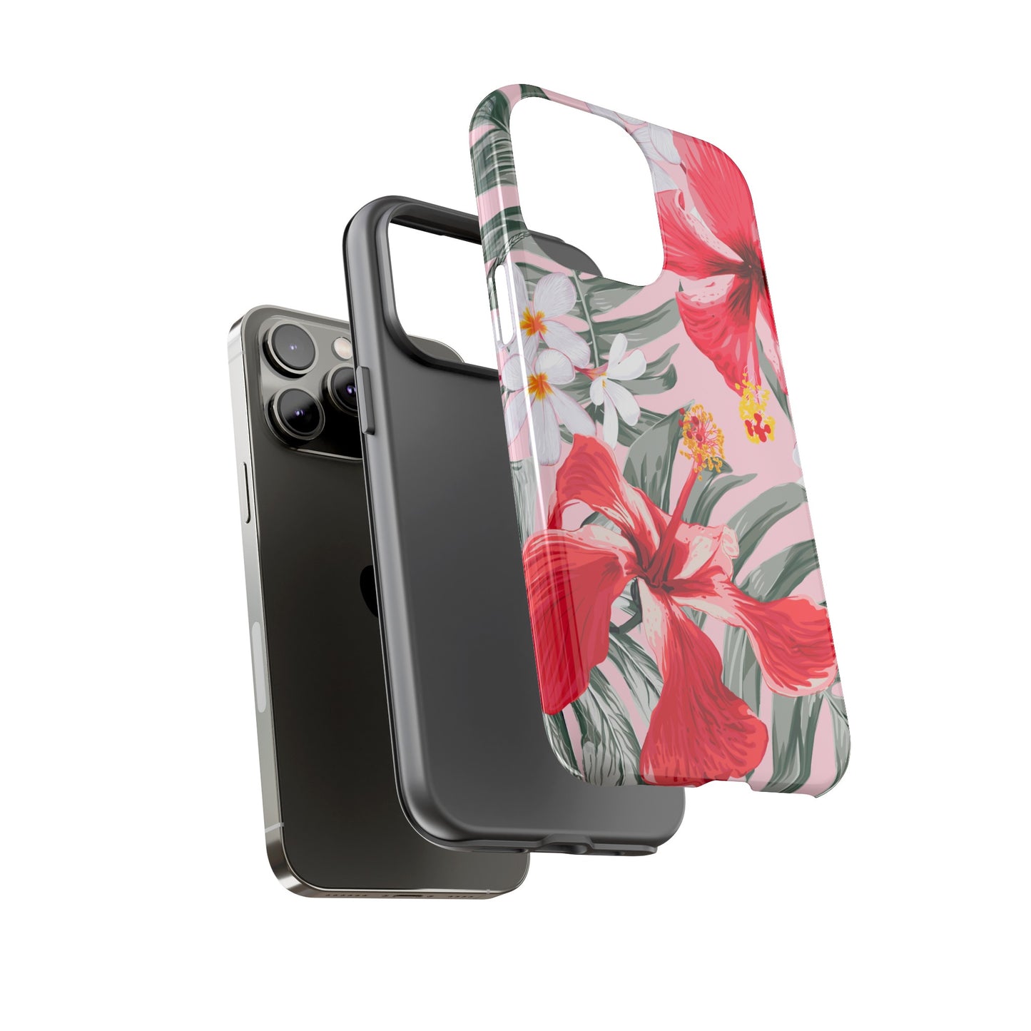 Pua | Pink Hibiscus Floral Case