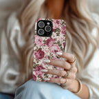 Love Story Romantic Floral iPhone Case