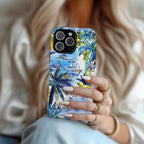 Island Life Watercolor iPhone Case