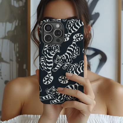 Tiger Tale | White Tiger iPhone Case