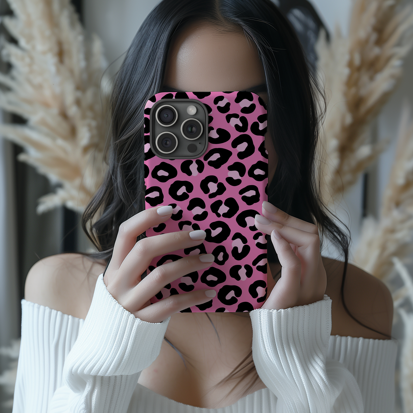 Kat | Pink Leopard Case