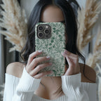 Sage Botanical Floral iPhone Case