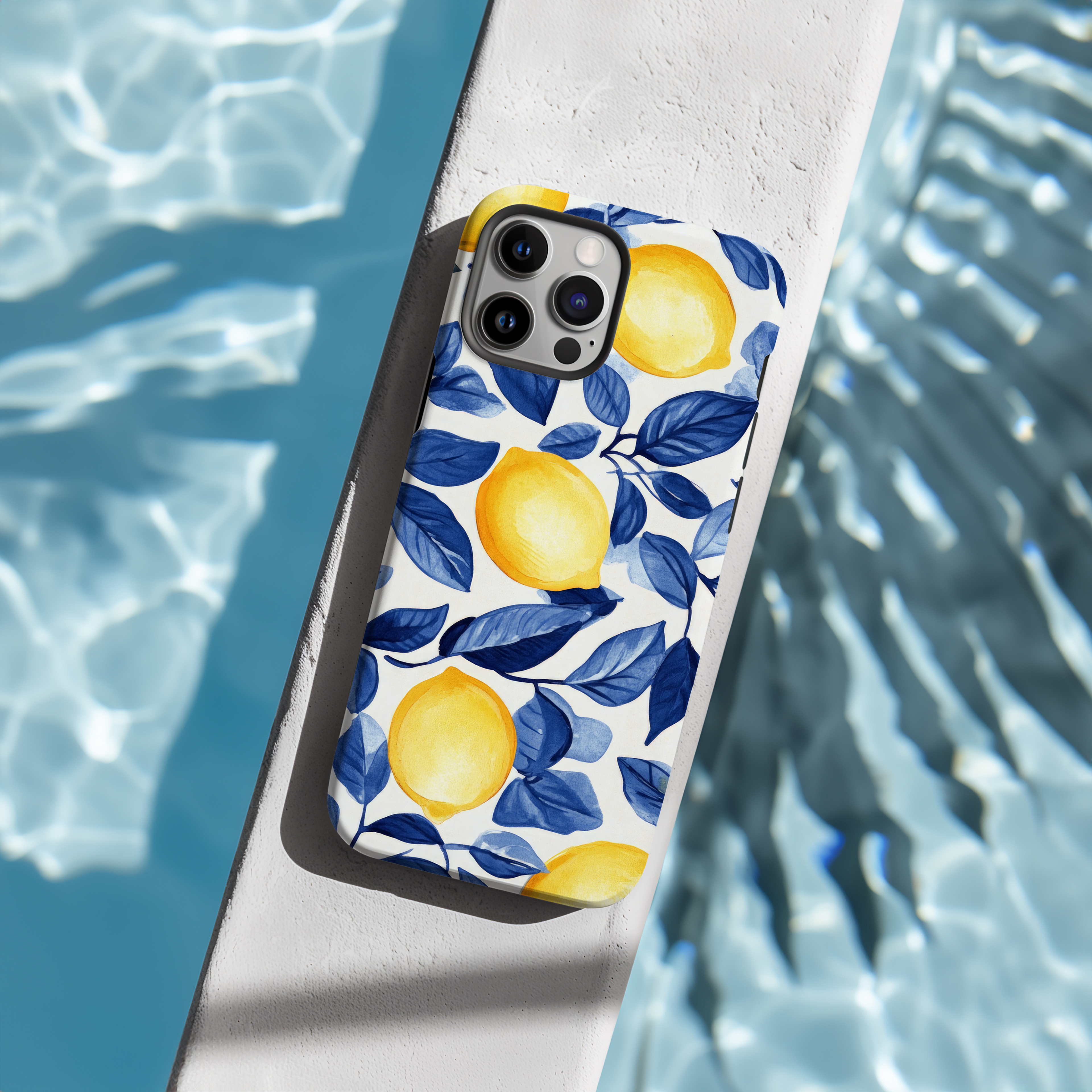 Lemons Summer iPhone Case