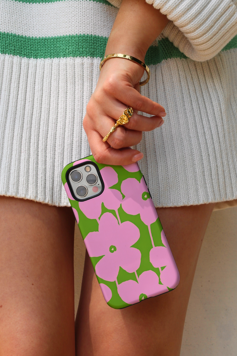 Petunia | Modern Floral Galaxy Case