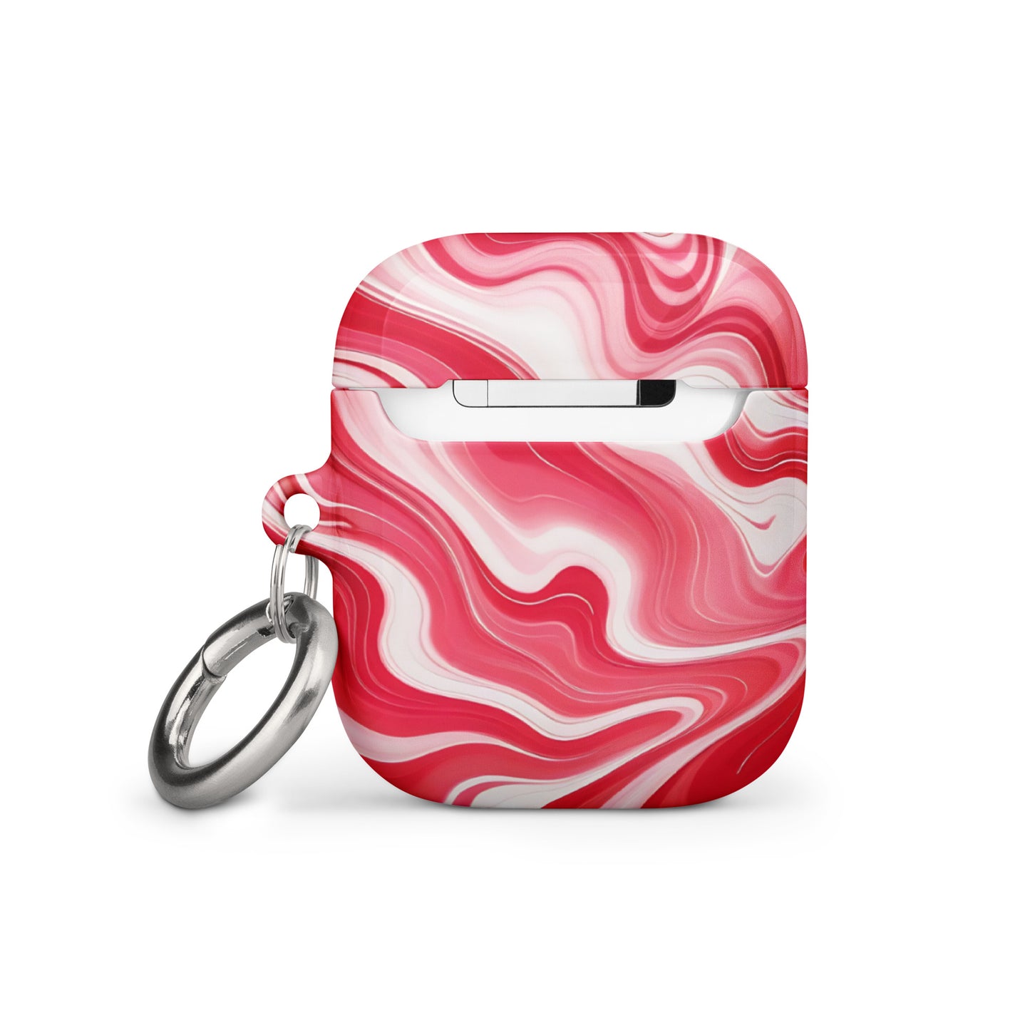 Color Wave | Red Abstract AirPods Case