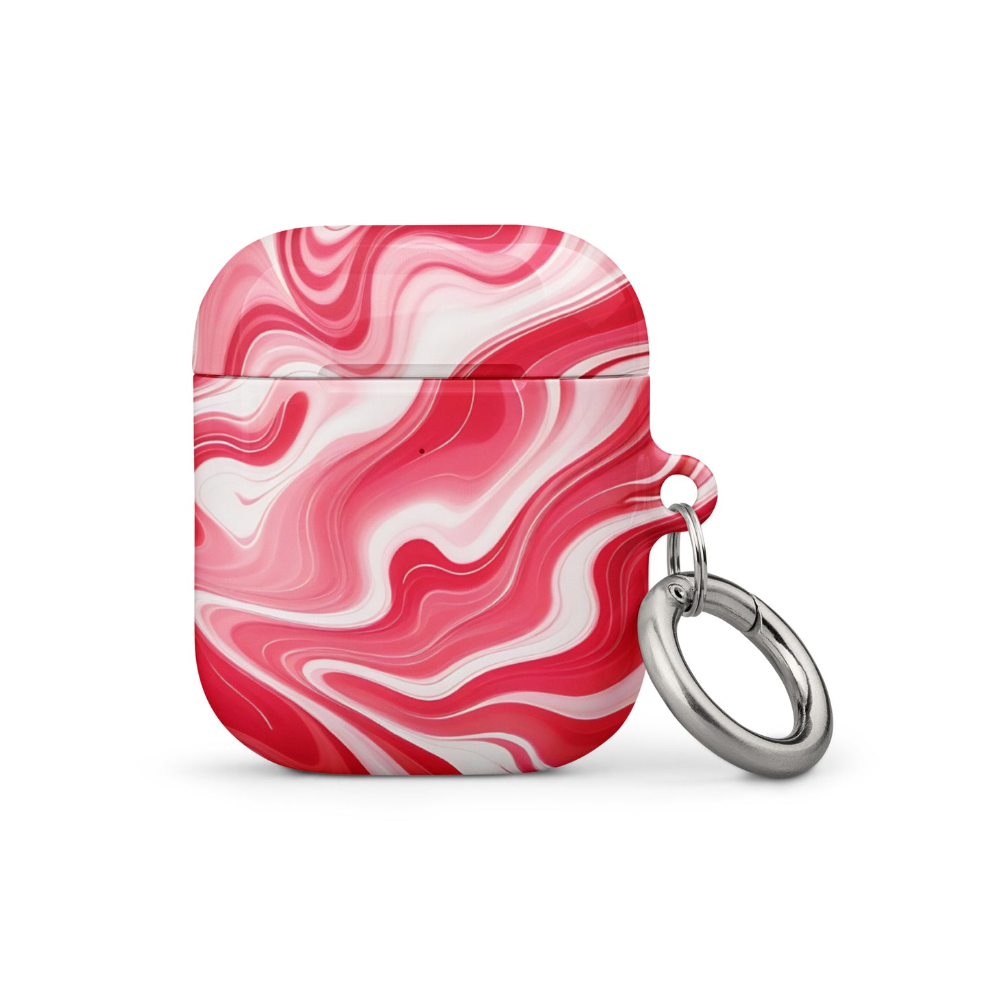 Color Wave | Red Abstract AirPods Case