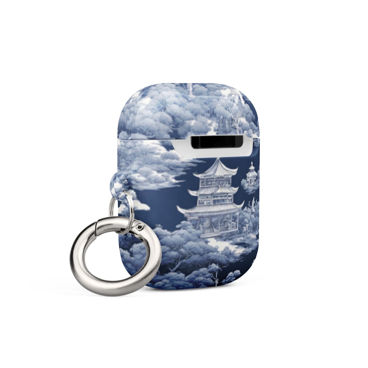 Pagoda | Blue Toile AirPods Case