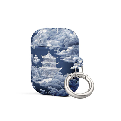 Pagoda | Blue Toile AirPods Case