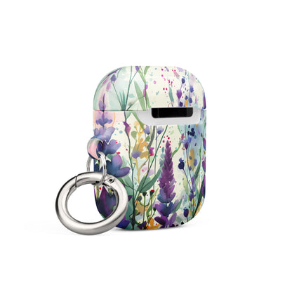 Wildflowers | Purple & Green Floral AirPods Case