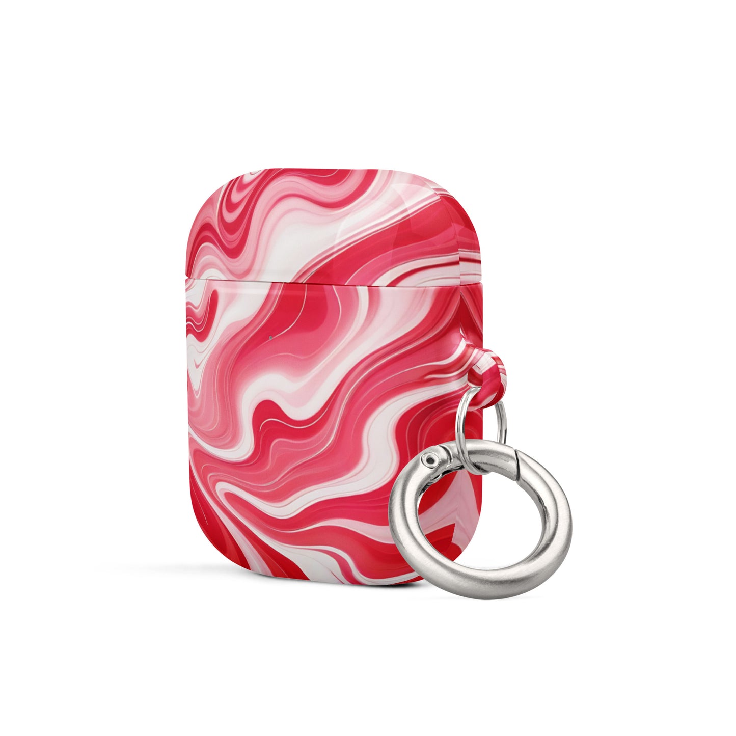 Color Wave | Red Abstract AirPods Case