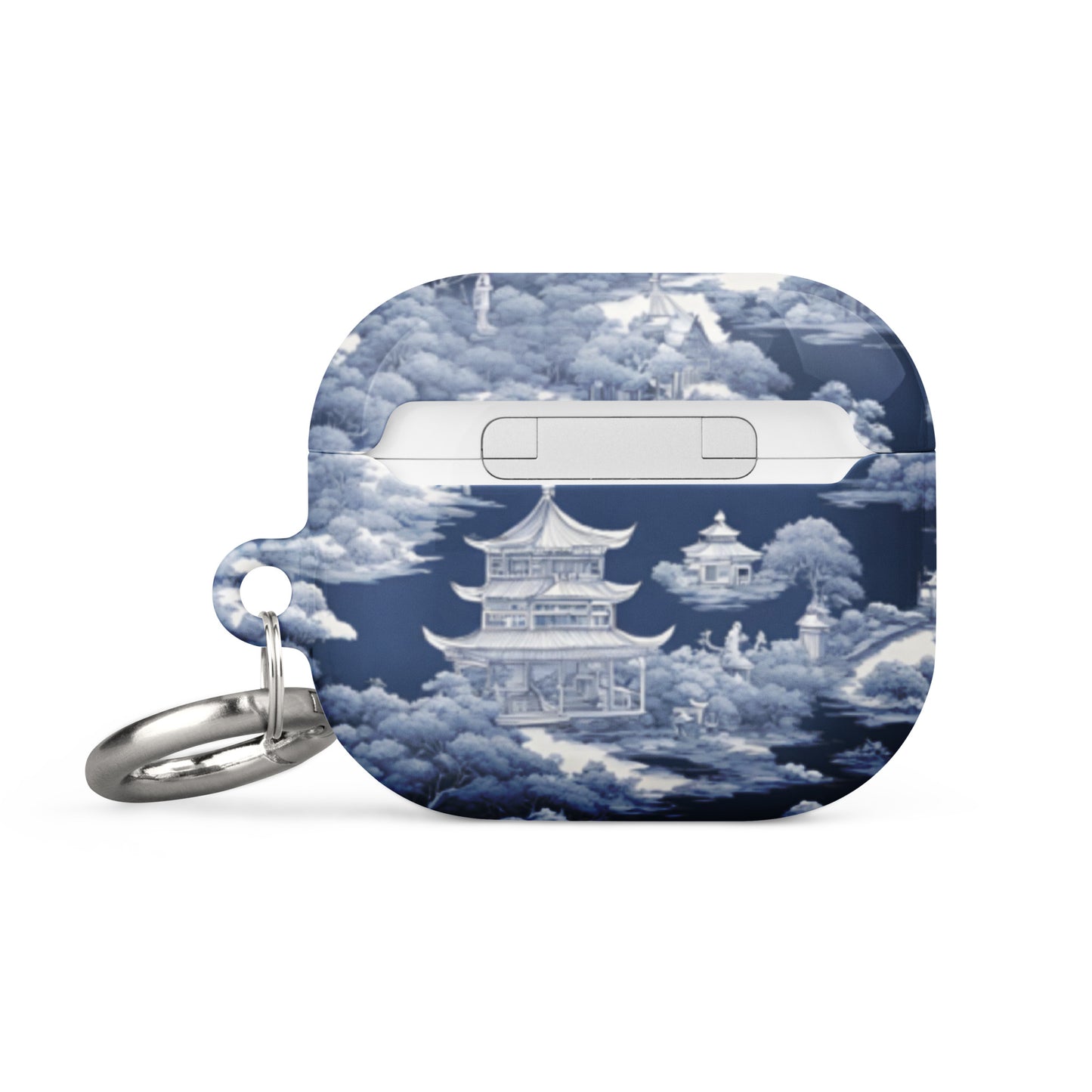 Pagoda | Blue Toile AirPods Case