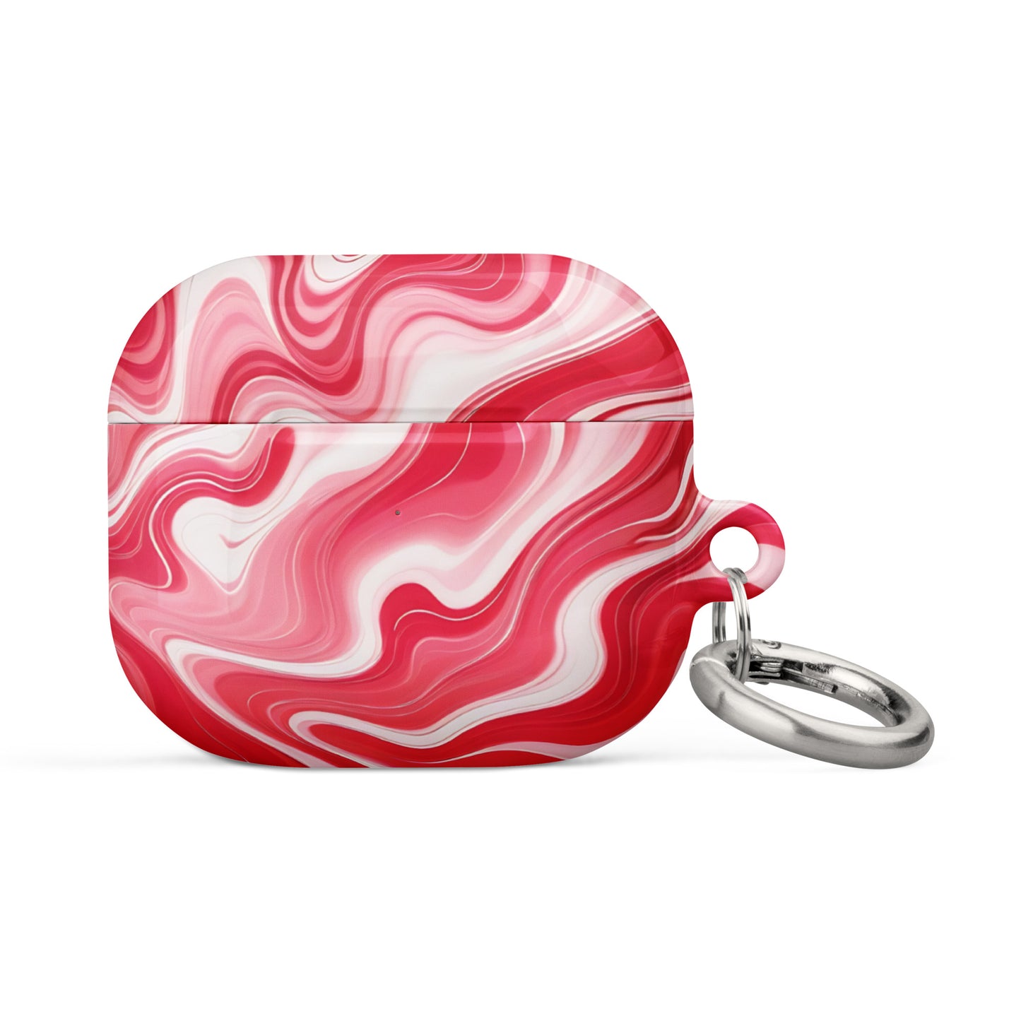 Color Wave | Red Abstract AirPods Case