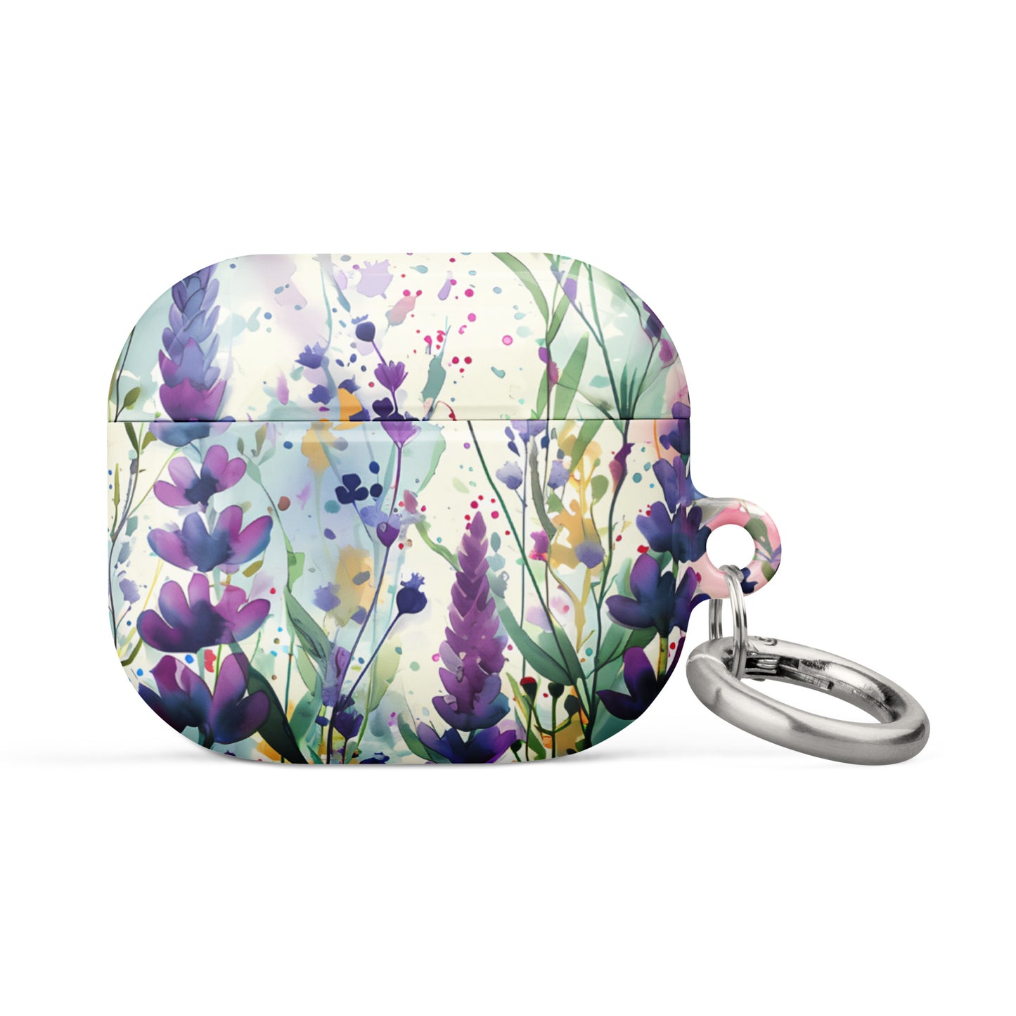 Wildflowers | Purple & Green Floral AirPods Case