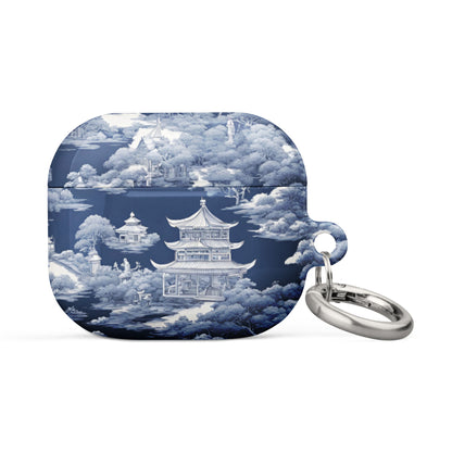 Pagoda | Blue Toile AirPods Case