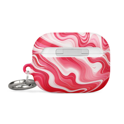 Color Wave | Red Abstract AirPods Case