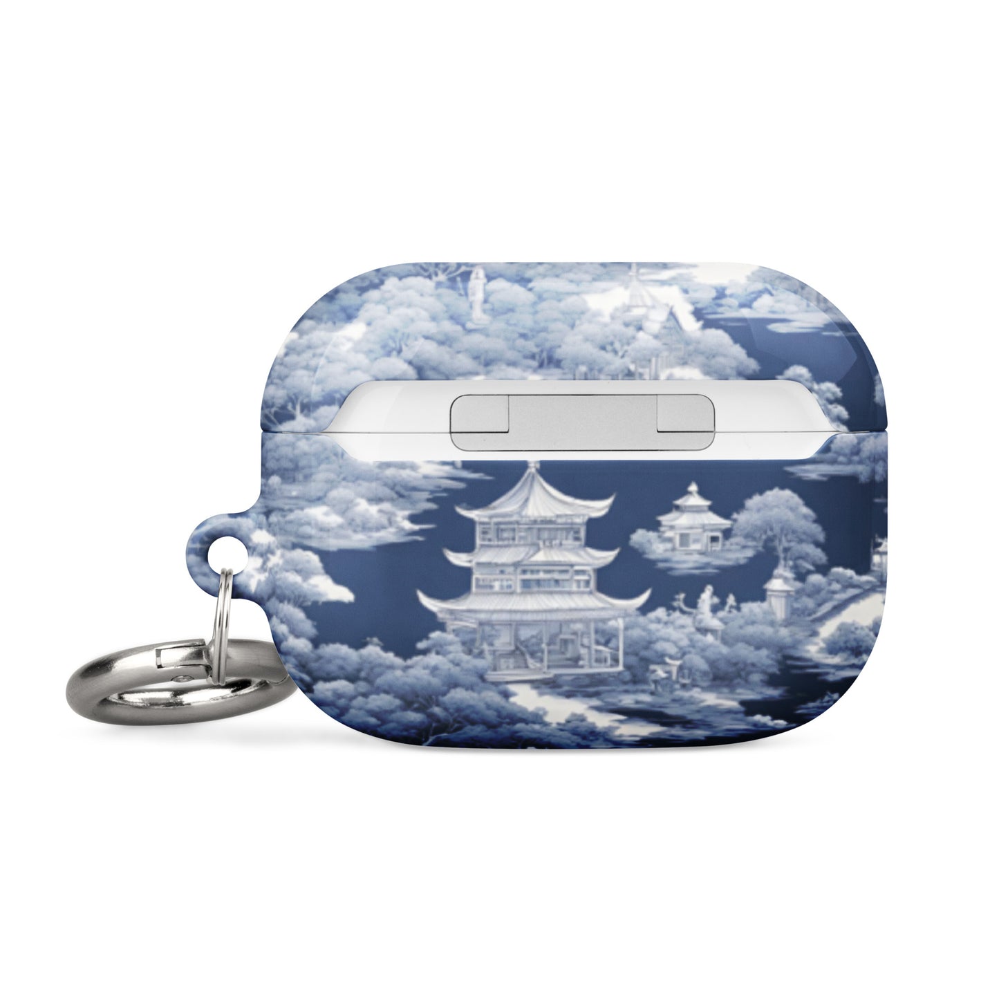 Pagoda | Blue Toile AirPods Case