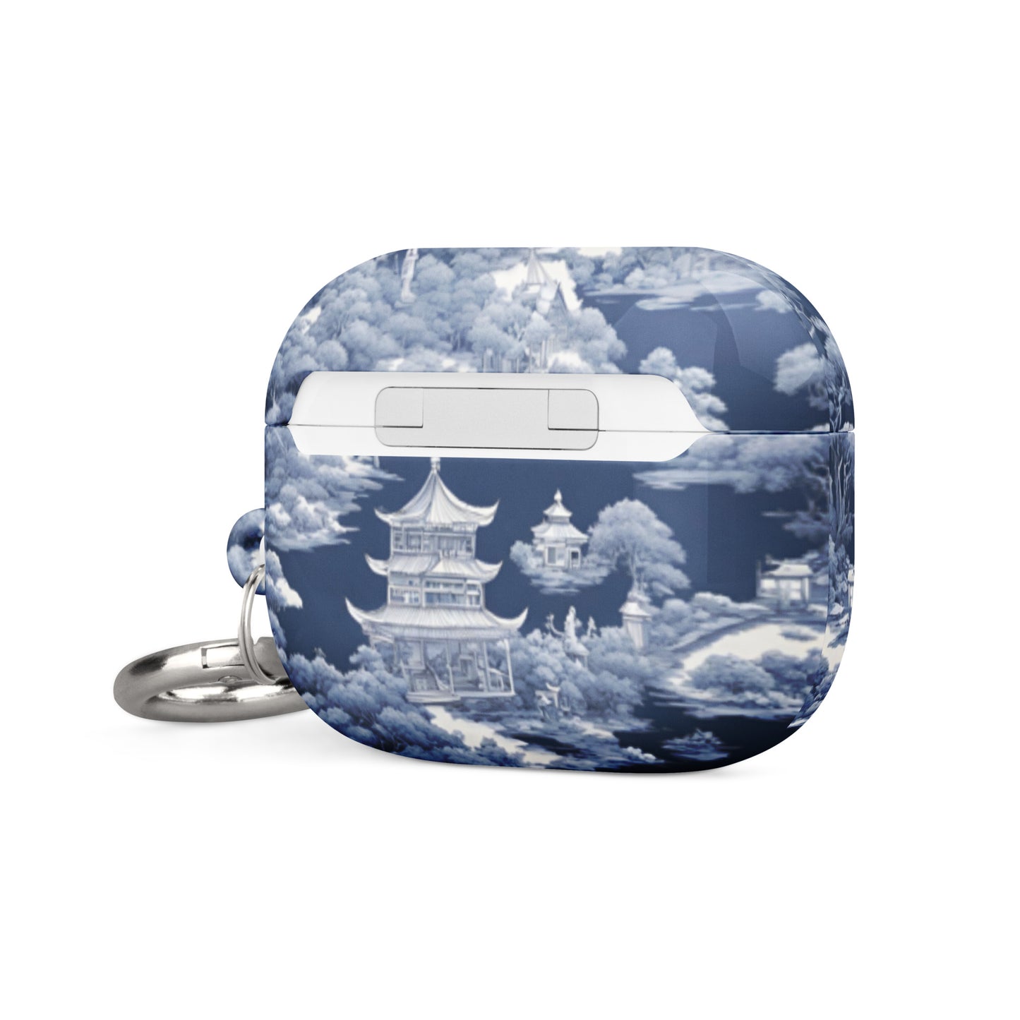 Pagoda | Blue Toile AirPods Case