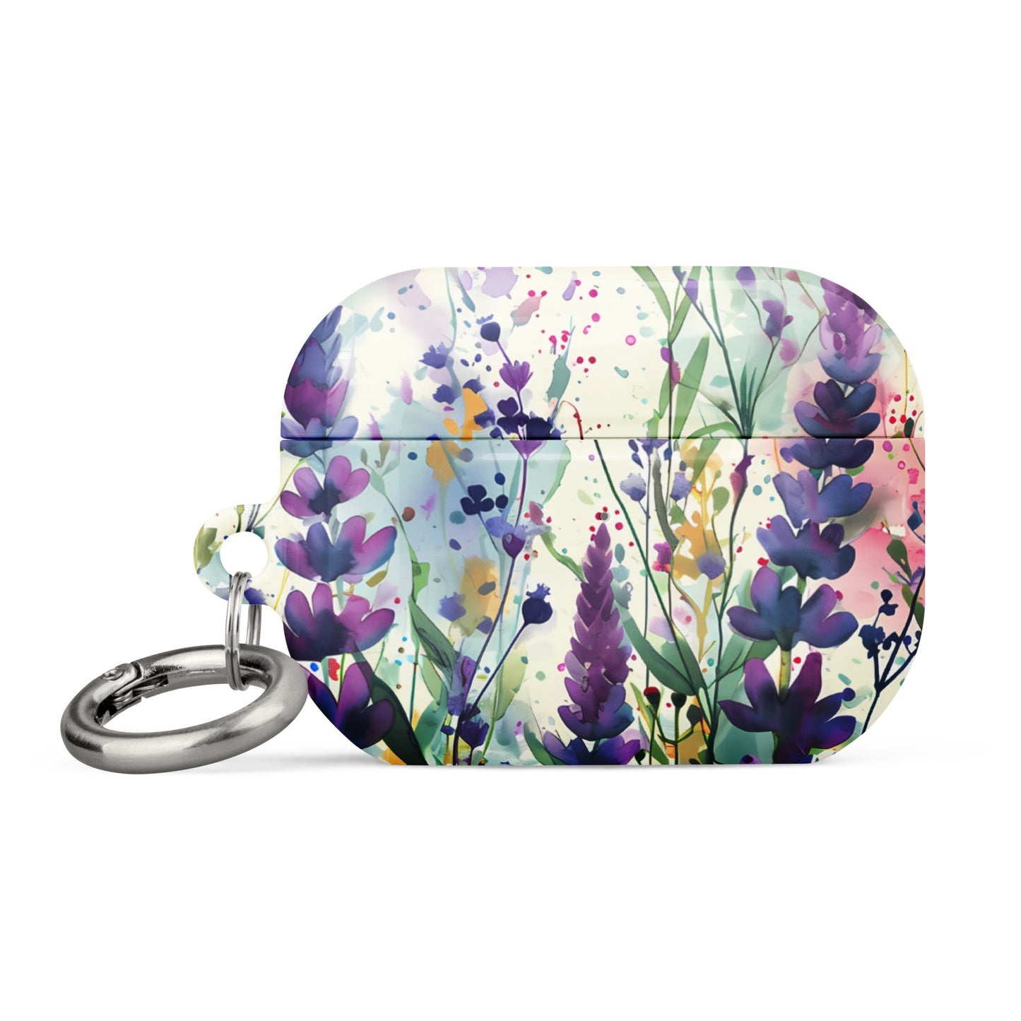 Wildflowers | Purple & Green Floral AirPods Case